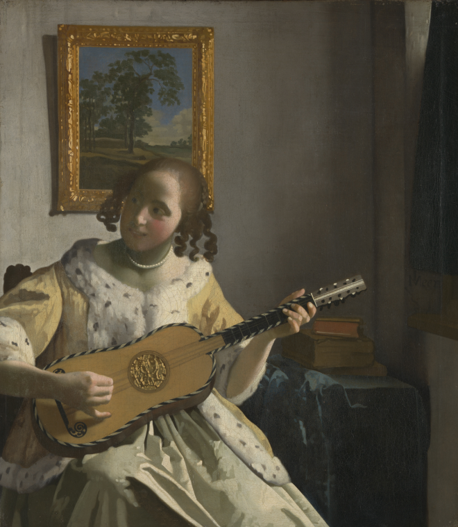 Vermeer's Guitar Player