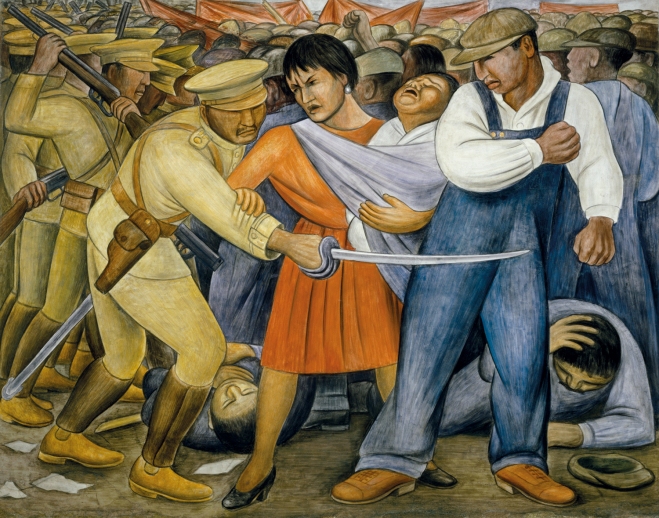 Diego Rivera's The Uprising (1931)